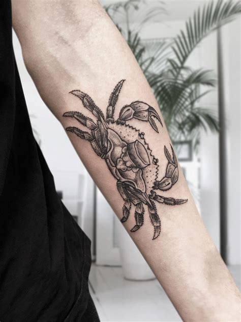 Crab Tattoo Skin Tag Floral Tattoo Traditional Tattoo Tattoo