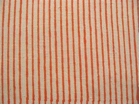 Beige And Orange Cotton Stripes Fabric Fabric Mud Cloth By Etsy