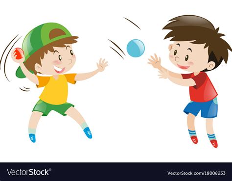 Beer strip game is in the category of funny games and you can play this free game at ob games. Two boys throwing and catching balls Royalty Free Vector