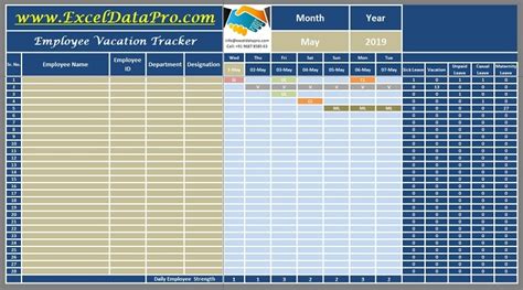 Annual Leave Plan Template Excel Free Printable Schedule Monthly