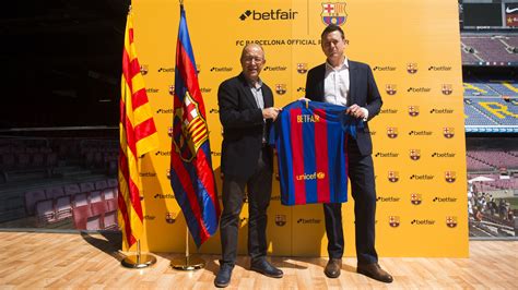 Betfair New Sponsor Of Fc Barcelona