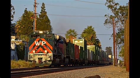 Union Pacific Stacks Mixed Freight And Heritage Units Youtube