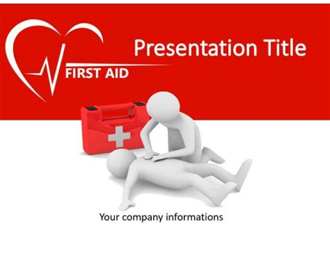First Aid Medical Presentation Powerpoint Template