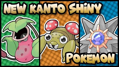 Fixing Shiny PokÉmon All 151 Kanto Pokémon Youtube