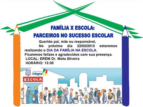 Iramilton, o dia d da família na escola. EREM - Dr. MOTA SILVEIRA: DIA DA FAMÍLIA NA ESCOLA ...