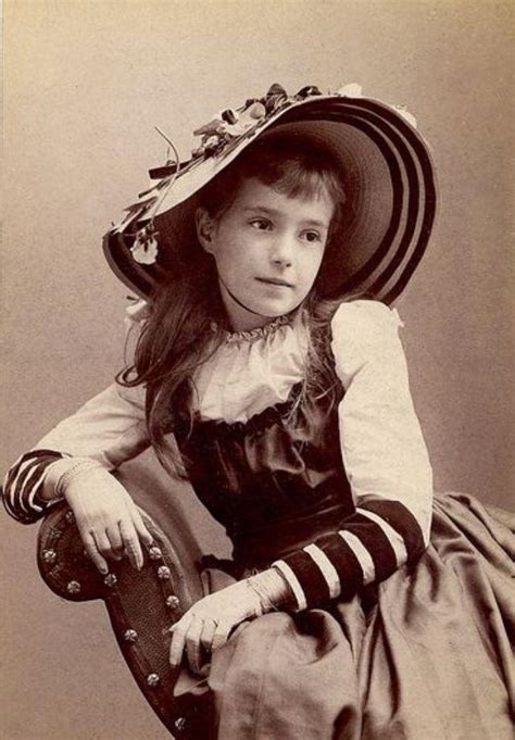 A Girls Portrait From The Late 1800s Thewaywewere