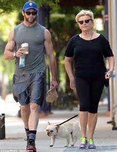 Ripped Hugh Jackman Takes His Daughter To A Workout