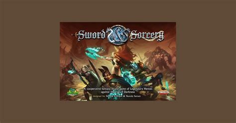 Sword And Sorcery Board Game Boardgamegeek