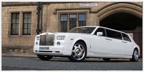 Rolls Royce Phantom Stretched Limousine Hire Luxury Car Rental
