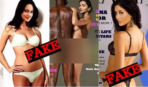 Deepika Padukone FAKE Nude Magazine Cover Goes Viral Kareena Kapoor