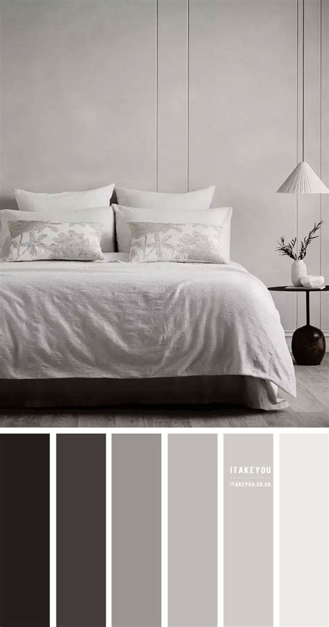 Monochromatic Colour Scheme For Bedroom In 2021 Black And Grey