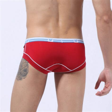 Sexy Comfortable Mens Underwear U Convex Pouch Briefs Boxer Shorts Underpants Ebay