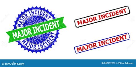 Major Incident Rubber Stamp Stock Image 88025695