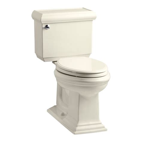 Kohler Grip Tight Glenbury Almond Slow Close Toilet Seat In The Toilet