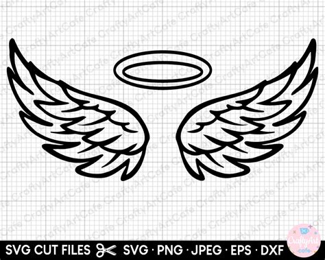Angel Wings Halo Tattoo Angel Wings Clip Art Small Angel Tattoo