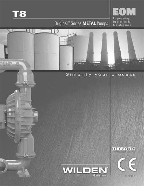 Calaméo Wilden T8 Original Series Metal Pumps Engineering Operation And Maintenance