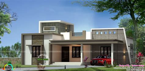 We have plans to suit a wide range of different block sizes, configurations and frontages. Contemporary one floor 3 bedroom home - Kerala home design ...