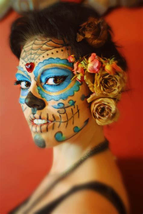 Pin By Jessica Smith On Day Of The Dead Skulls Dead Makeup Sugar