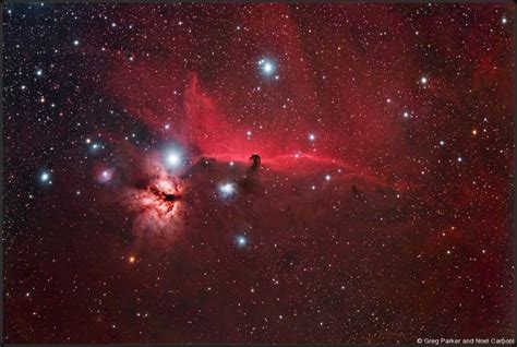 Epod Wide Field Image Of The Horsehead Nebula New Forest Observatory