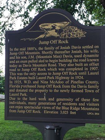 Click on the newsletter icon to link to the town of laurel park newsletter. Jump Off Rock (Laurel Park, NC): Top Tips Before You Go ...