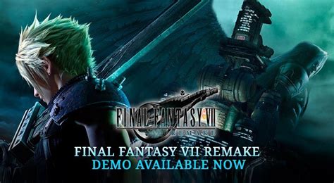 Final Fantasy Vii Remake Demo Available Now