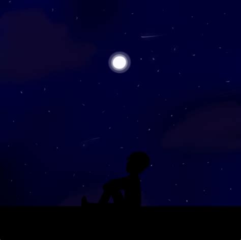Moonlight Silhouette By Thatcreepyfangirl On Deviantart