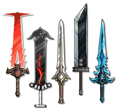 Famous Swords By Kupogames On Deviantart