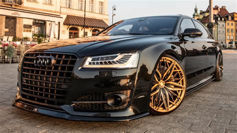 Insane 1000nm Audi S8 D4 Plus Wheelspin On All Four Murdered Out
