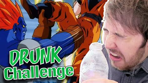 drink when goku gets hit in the d ck challenge noble reacts to anime cracks youtube
