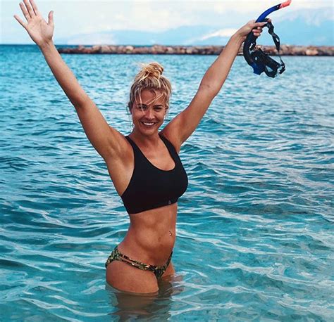 Gemma Atkinson Hot Pics Strictly Star Appears Topless In Holiday Snap
