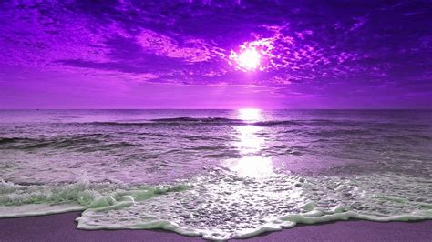 Purple Beach Wallpapers - Top Free Purple Beach Backgrounds ...