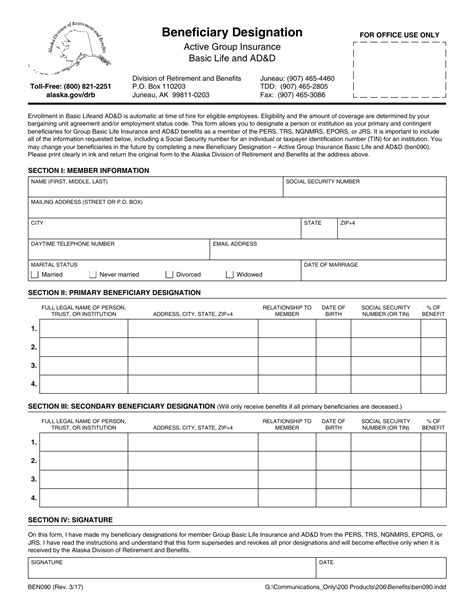 Free Printable Beneficiary Forms Web Standard Residential Lease Agreement