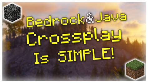 Bedrock And Java Minecraft Cross Play Server Tutorial 1181 Working