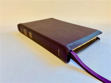 Bibles Direct Allan Esv New Classic Readers Edition Purple Highland