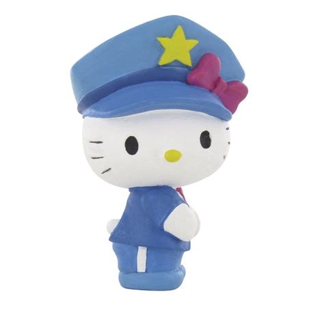 Figurine Hello Kitty Police 7 Cm Comansi La Redoute