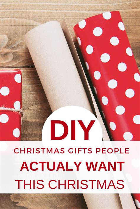 Best DIY Christmas Gifts People Actually Want Diy Christmas Gifts