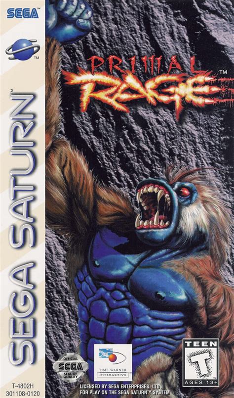 Not to be confused with the rage. Primal Rage Sega Saturn Game