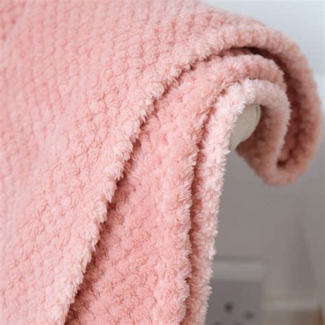 Personalised Dusty Pink Initial Honeycomb Blanket By Keedd