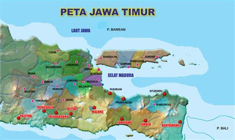 Kabupaten kediri adalah sebuah nama kabupaten yang berada di dalam provinsi jawa timur, indonesia. Peta Jawa Timur : Wilayah, Geografis dan Demografis