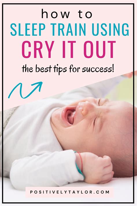 Cry It Out Sleep Training Tips For New Parents