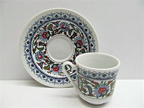 Vintage Gural Kutahya Porselen Turkish Demitasse Espresso Coffee Cup