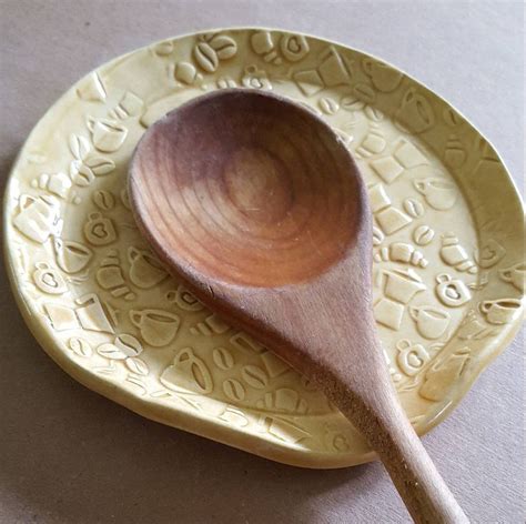 Handmade Ceramic Spoon Rest Etsy Handmade Ceramics Ceramic Spoons