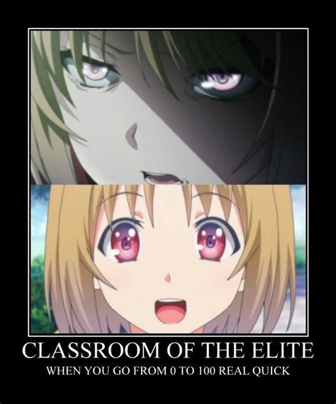 Classroom Of The Elite Meme Wiki Anime Amino