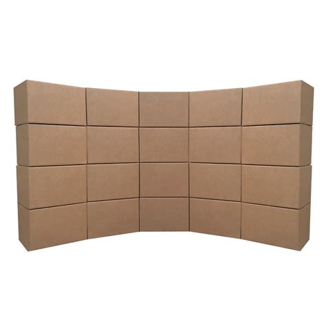 Uboxes Medium Cardboard Moving Boxes 20 Pack 18 X 14 X 12 Inch