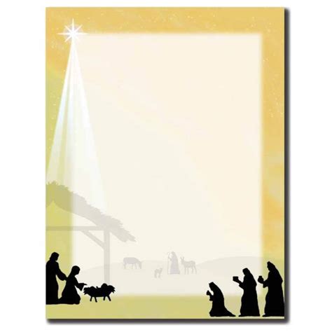 Buy Away In The Manger Letterhead The Image Shop