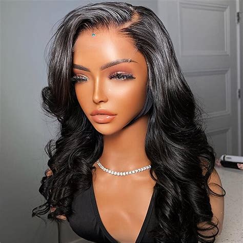 Glueless Lace Wig 5x5 Undetectable Invisible Lace Glueless Closure Lace Wig Real Hd Lace 9307046