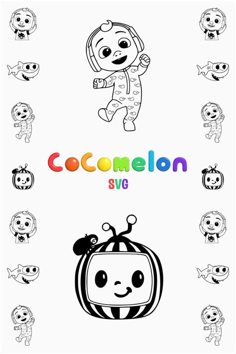 Cocomelon Svg Files Bundle In 2022 Svg Svg File Pumpkin Carvings