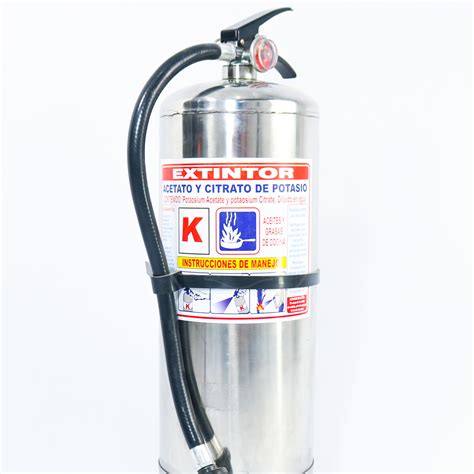Extintores Extintor Clase K Lts Acetato De Potasio