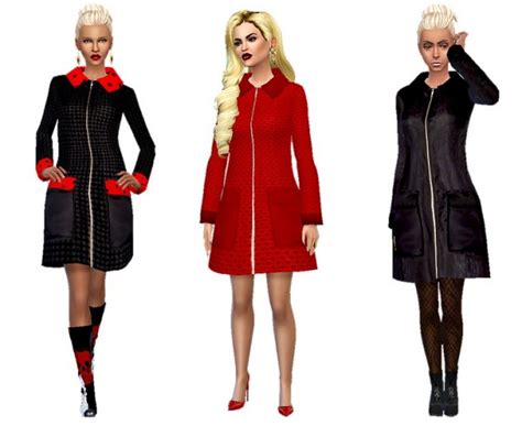 Dreaming 4 Sims My Valentine Coat • Sims 4 Downloads