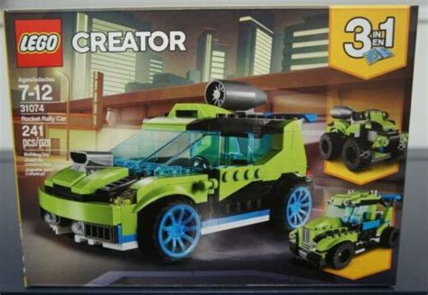 Lego Creator 3in1 Rocket Rally Car 241 Pieces 31074 New Ebay